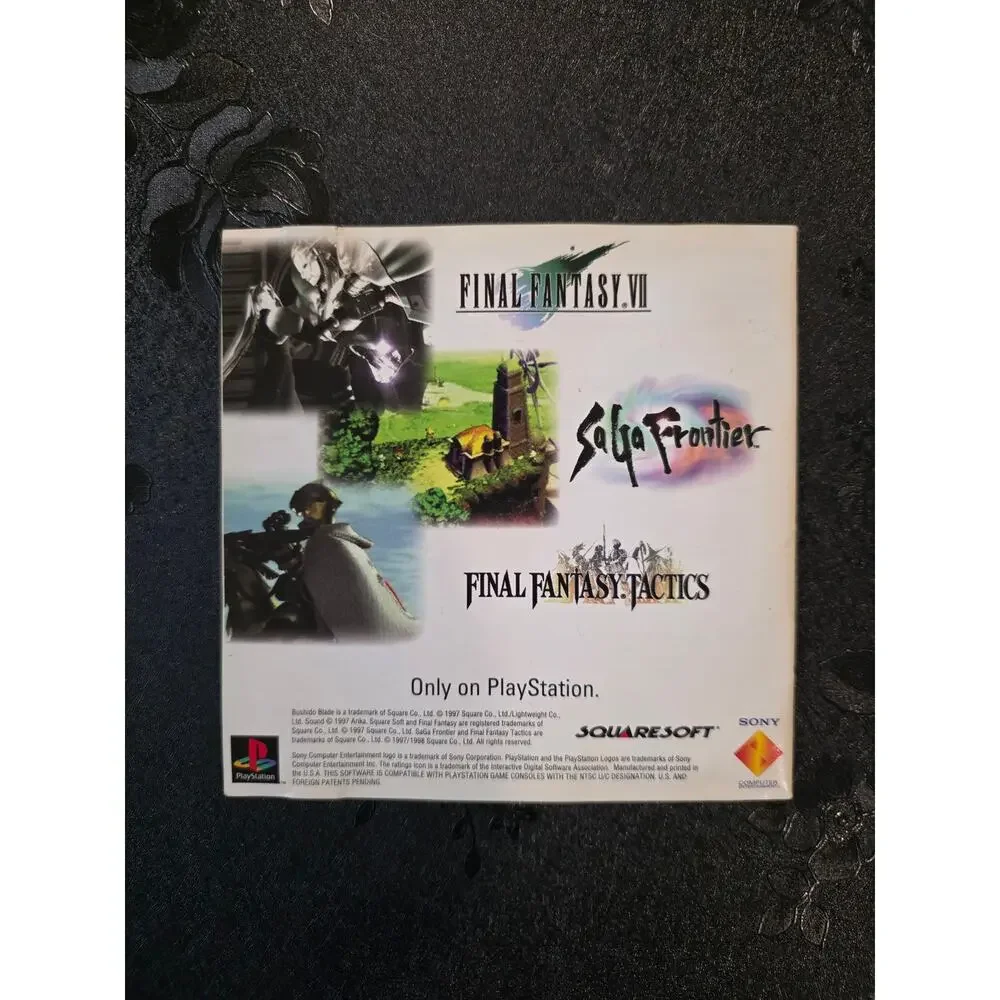 Sony PlayStation (PS1) Squaresoft Bushido Blade 1997